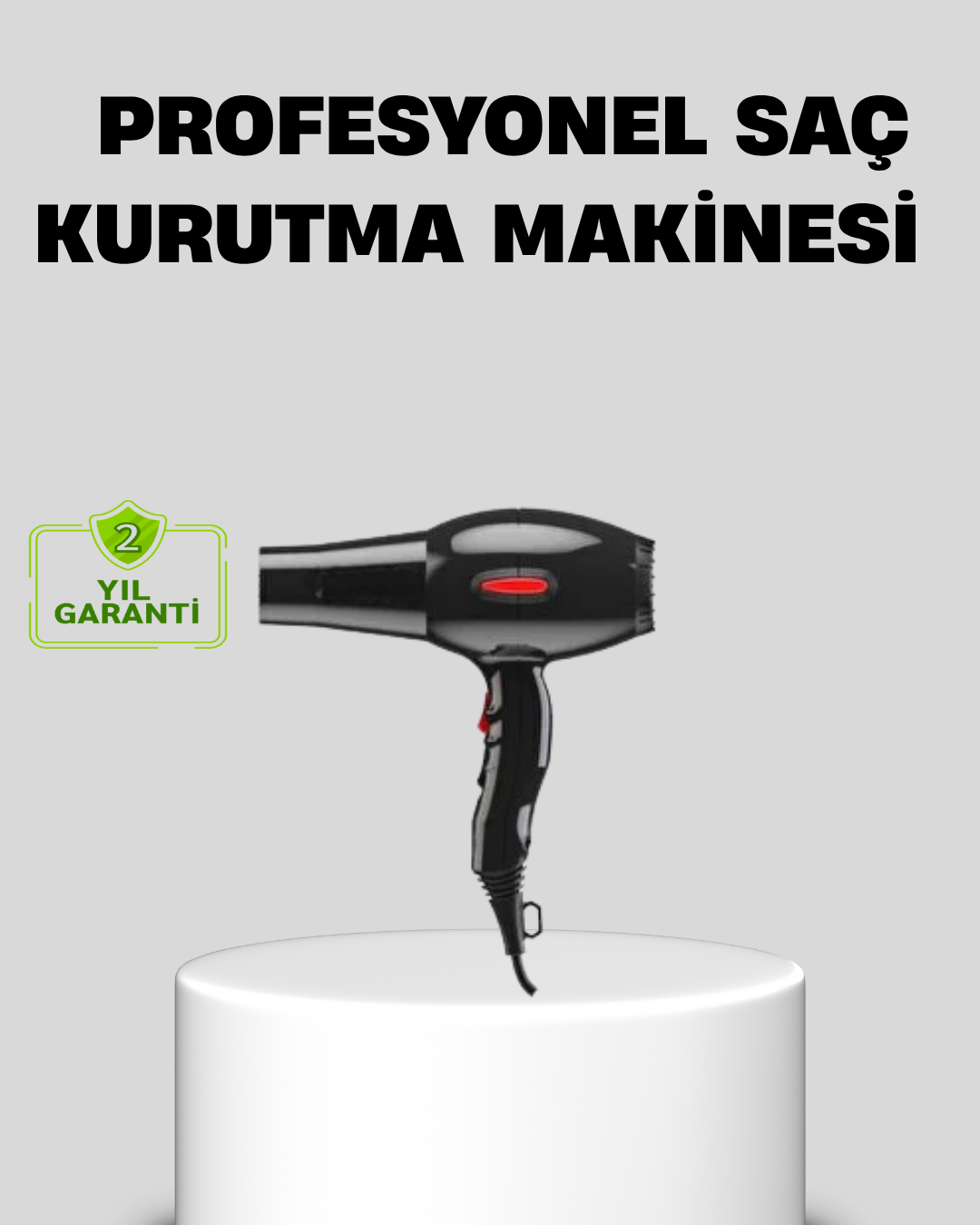 2200 Watt Profesyonel Saç Kurutma Makinesi AC Motorlu Yüksek Performanslı