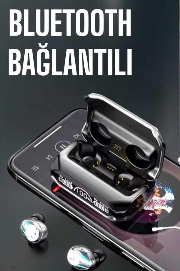 Yeni Nesil Kablosuz Bluetooth Kulaklık Dijital Göstergeli 5.3 Bluetooth