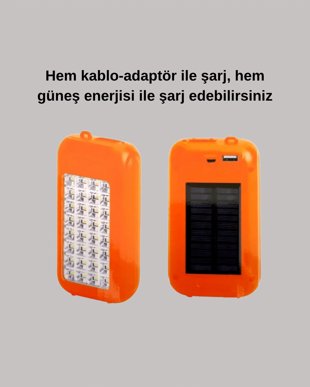 GS-875 GÜNEŞ ENERJİLİ POWERBANK