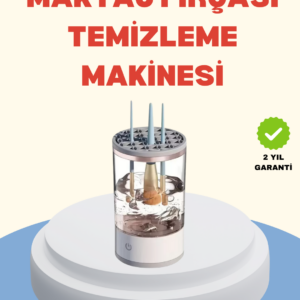 Profesyonel Makyaj Fırçası Temizleme ve Kurutma Makinesi