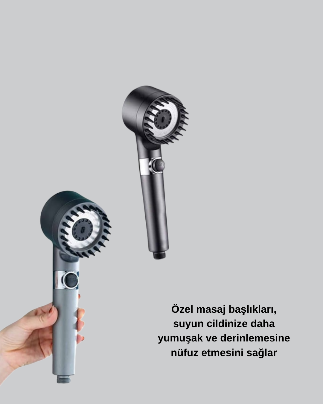 Spa Masaj Uçlu Duş Başlığı – Yorgunluğu Gideren Rahatlatıcı Duş Deneyimi