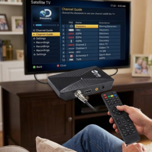 Gelişmiş Özellikli Uydu Alıcısı HDMI  USB WiFi Destekli