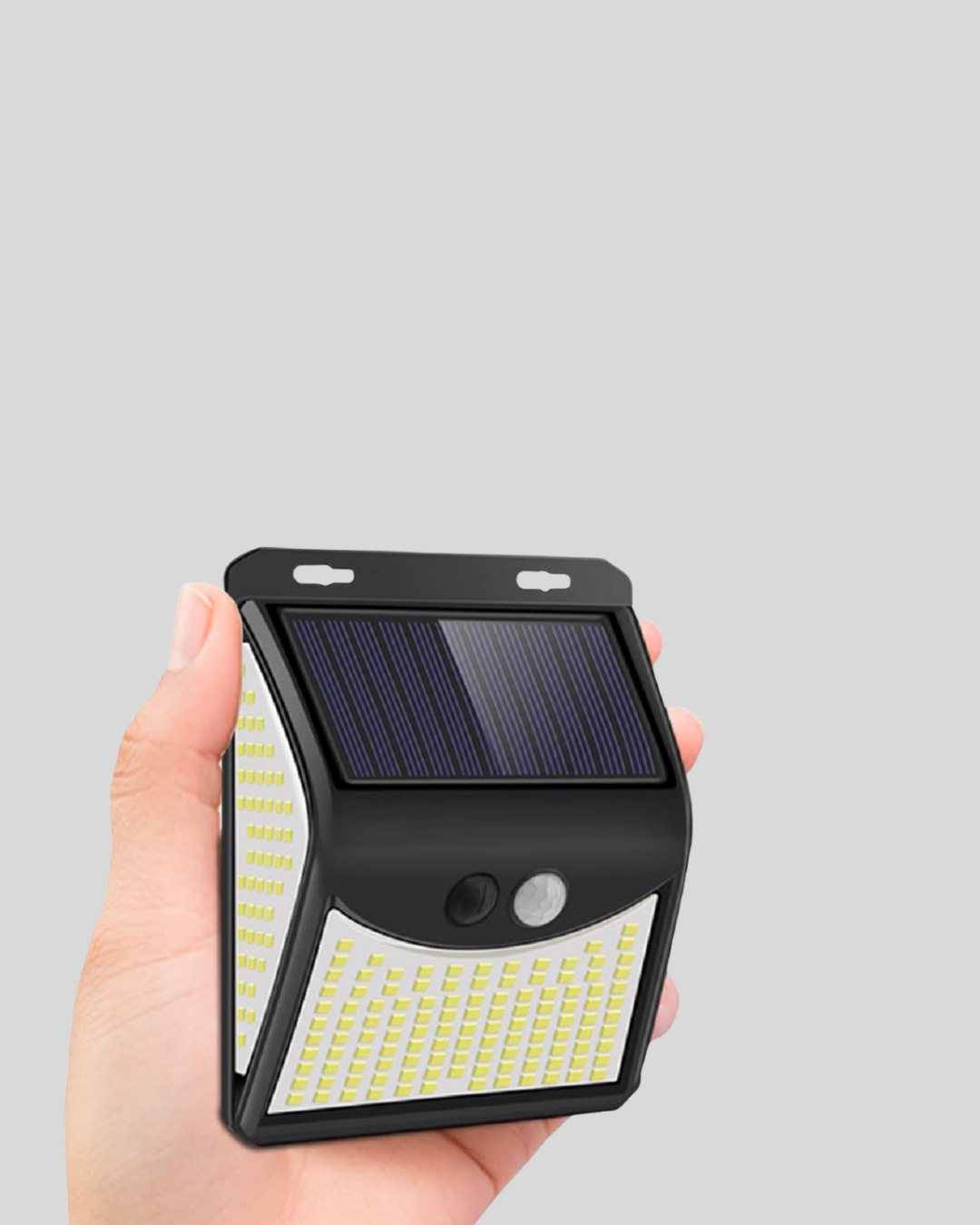 Sensörlü, Güneş Enerjili LED Duvar Lambası Bahçe ve Balkon Aydınlatma