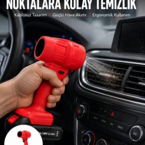 Yüksek Hızlı Elektrikli Toz Temizleme ve Üfleme Cihazı Yeni Nesil