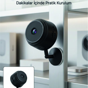 Mini Wi-Fi Güvenlik Kamerası A9 HD Görüntü Hareket Algılama ve Uzaktan Canlı İzleme