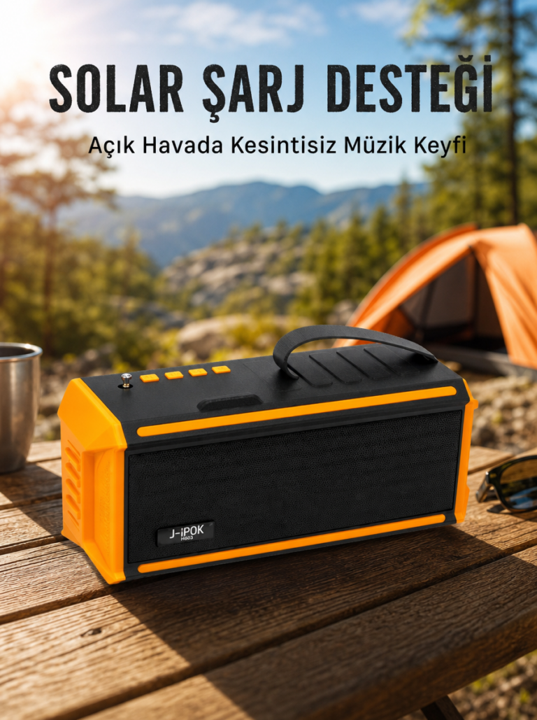 J-IPOX P520 Taşınabilir Bluetooth Hoparlör Güçlü Ses + Radyo Yeni Nesil