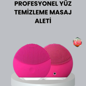 3 Fonksiyonlu Yüz Temizleme ve Masaj Cihazı – Su Geçirmez, Şarjlı, Ölü Deri Temizleyici ve Cilt Yenileyici