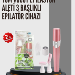 Evde Kolay Epilasyon İçin Taşınabilir Tüy Alma Cihazı