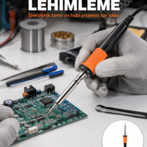 Güvenli Kullanım Sağlayan Isı Yalıtımlı Lehimleme Kalemi