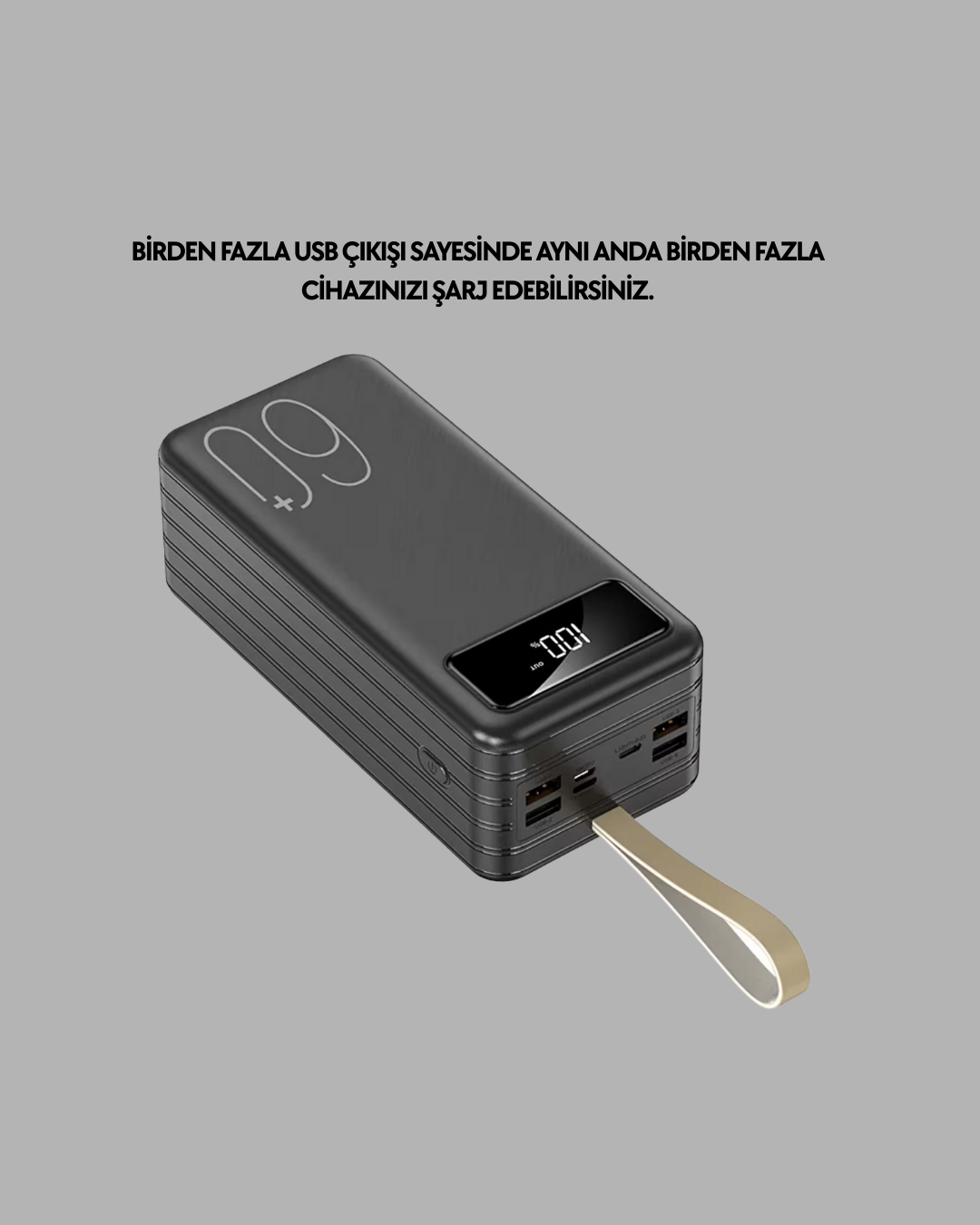 Güvenlik Korumalı Hızlı Şarj Özellikli Powerbank Yeni Nesil