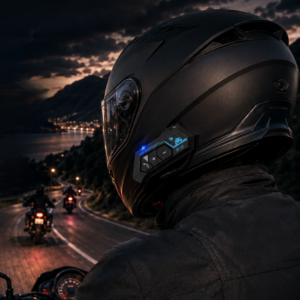 Şarjlı Bluetooth Kask Kulaklığı Navigasyon ve Müzik Destekli