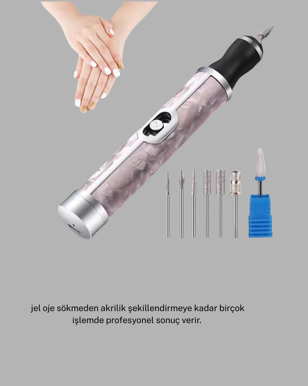 PROTEZ TIRNAK KURUTMA TÖRPÜ SETİ