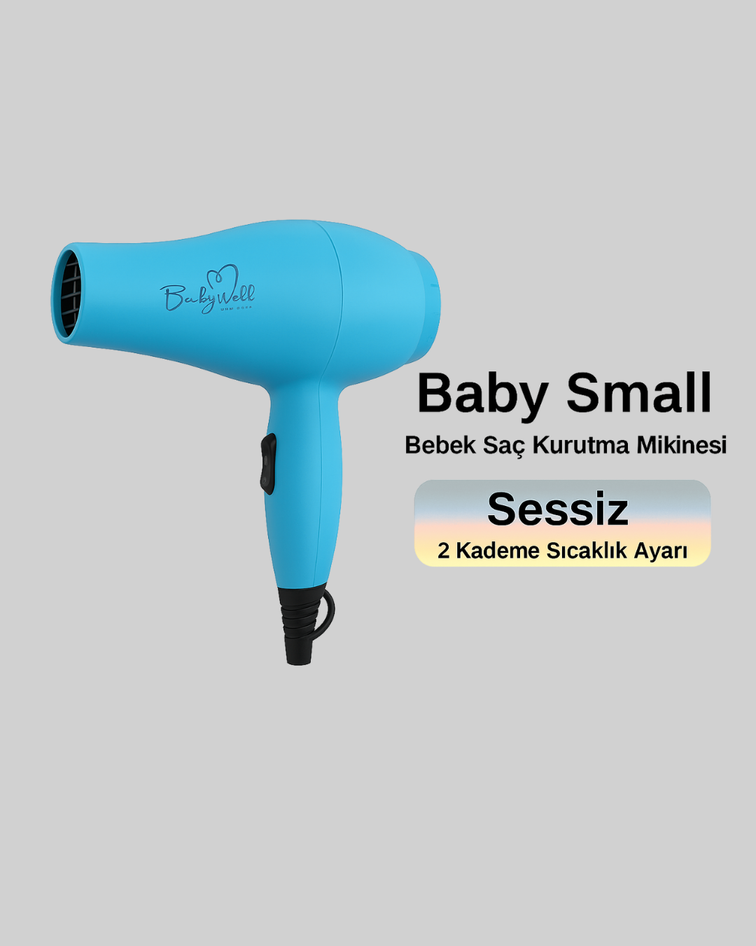 Çocuklara Özel Mini Fön Makinesi