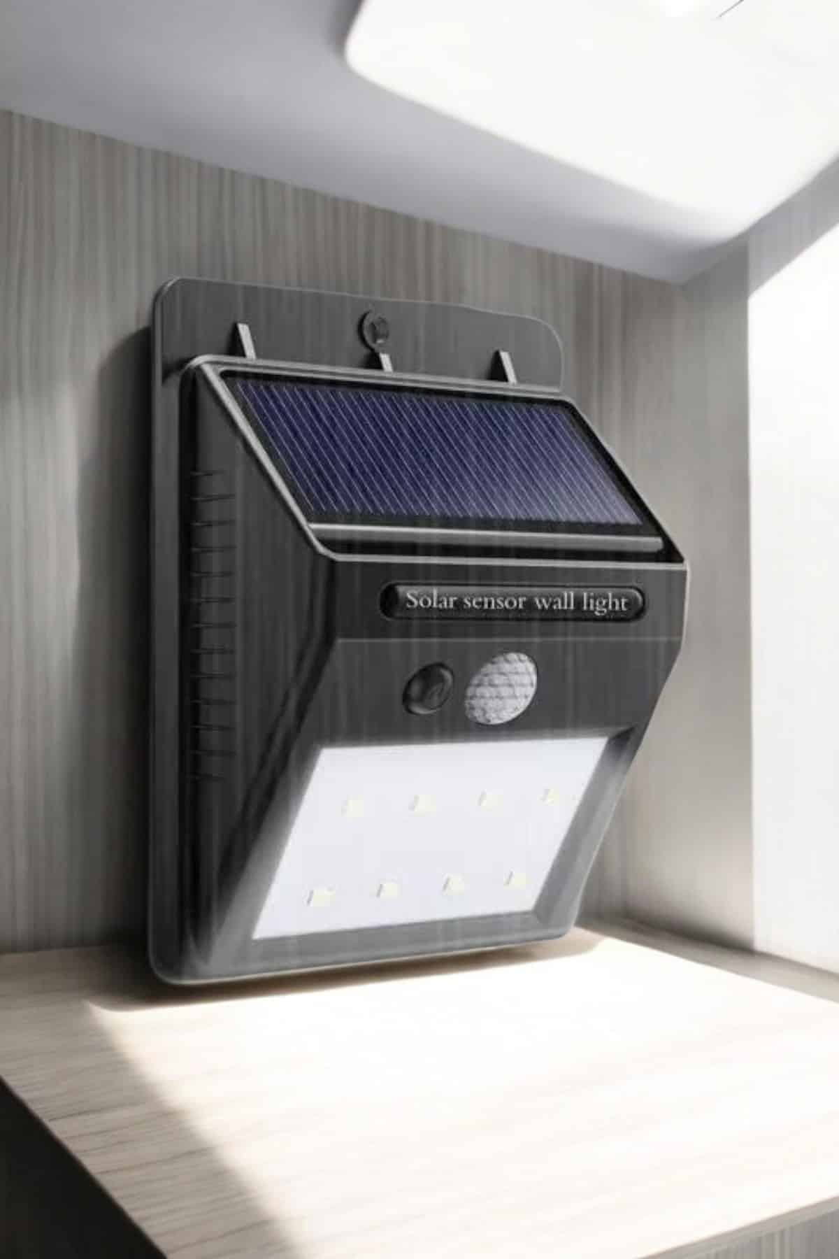 Solar Lamba Giriş, Bahçe Yol Avlu Hareket Sensörlü Led