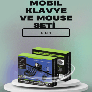Mobil Oyunlar için Klavye, Mouse ve Dönüştürücü Seti