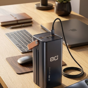 Yüksek Kapasiteli Powerbank 80000 mAh Hızlı Şarj Özellikli Çok Portlu Taşınabilir Şarj Cihazı