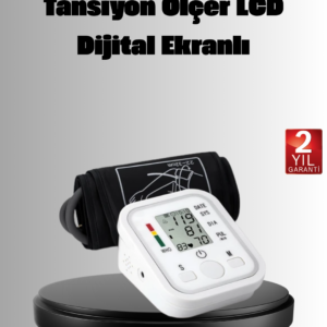 Üst Koldan Ölçüm Dijital Tansiyon Aleti – IHB Aritmi Uyarılı ve Çift Hafızalı