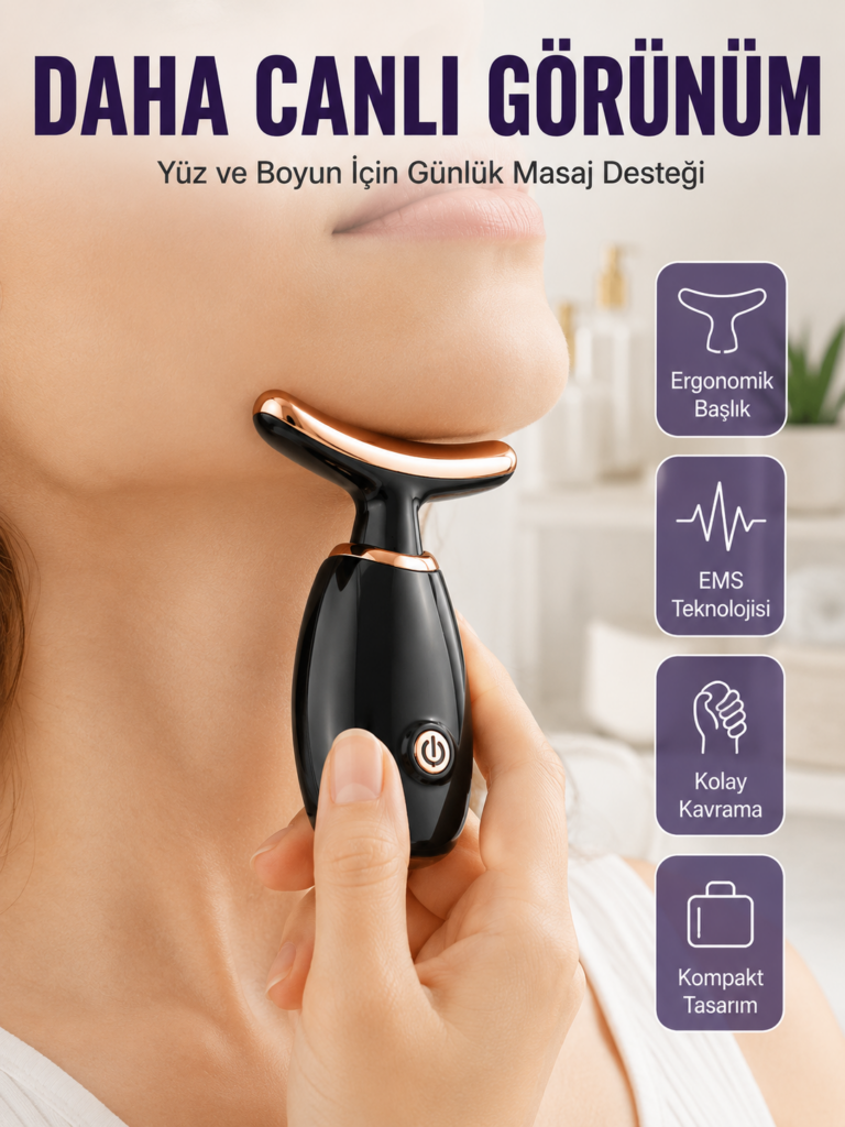 Ev Tipi Profesyonel Cilt Bakım Masaj Cihazı Yeni Nesil