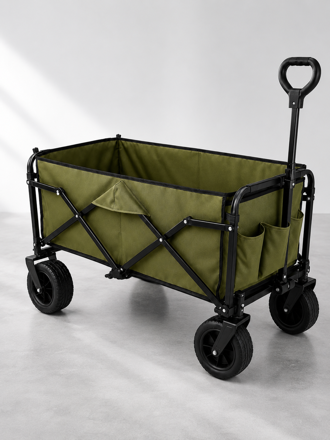 Kamp, Piknik, Plaj ve Alışveriş İçin Çok Amaçlı Katlanabilir Wagon