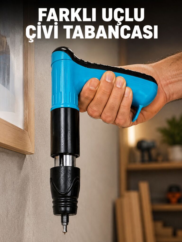 Yaylı Manuel Çivi Tabancası Ahşap Kaplama Döşeme Sabitleme Aleti