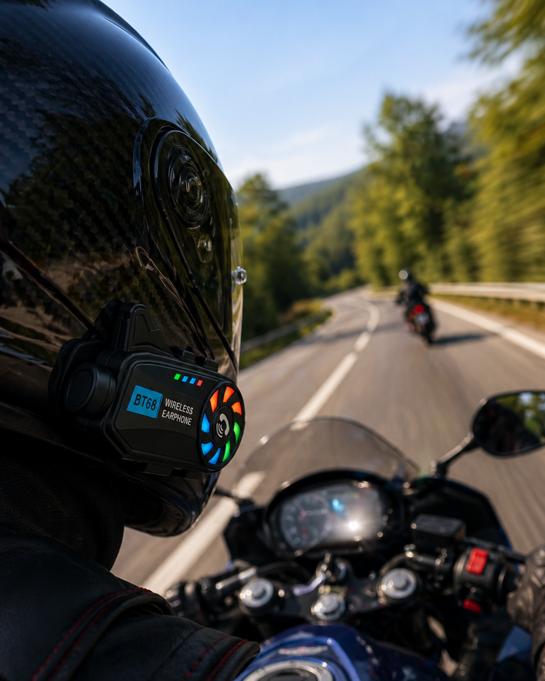 Motosiklet Kask Kamera Sistemi Gece Görüş Destekli Bluetooth ve Uzun Pil