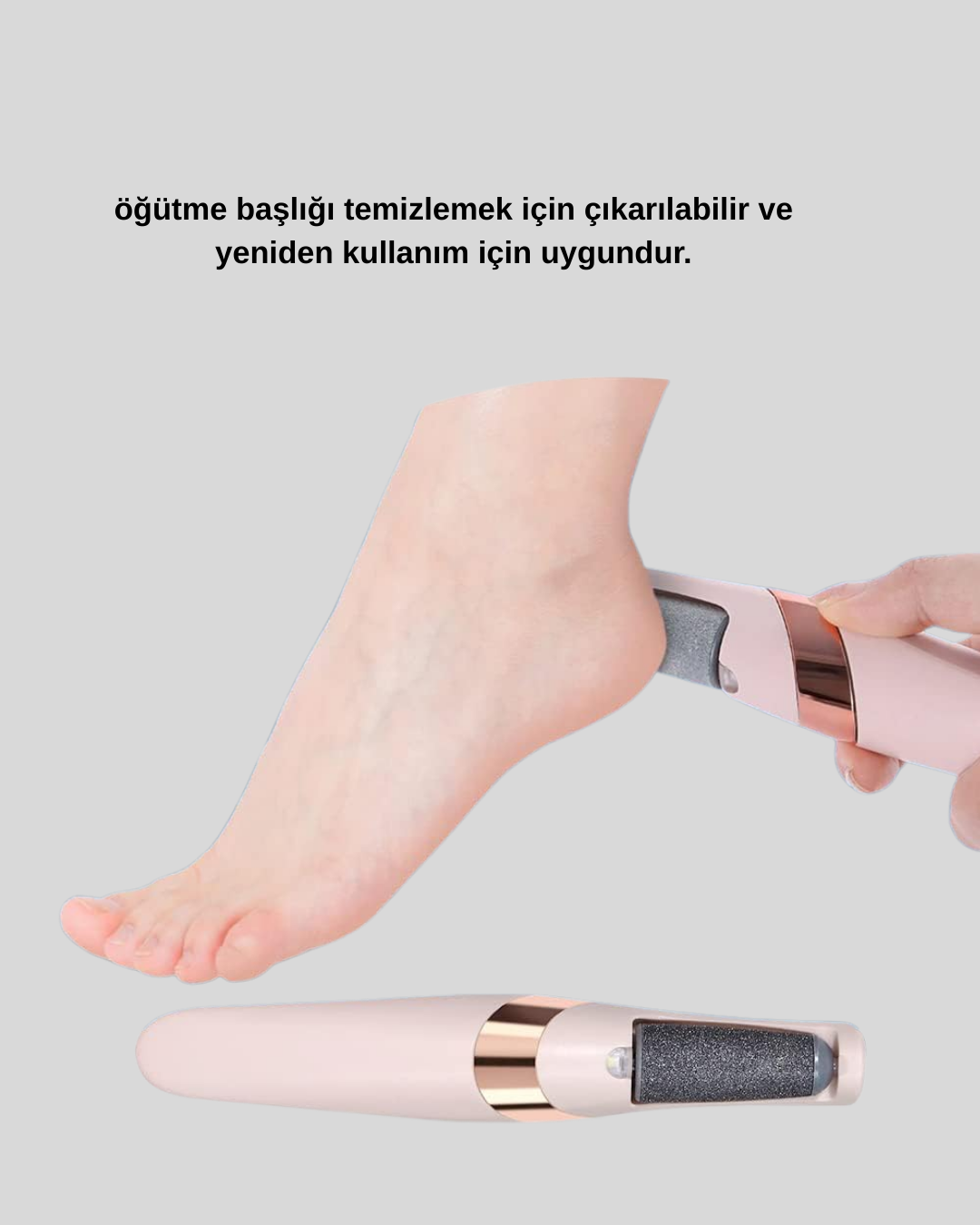 ŞARJLI TOPUK TÖRPÜ