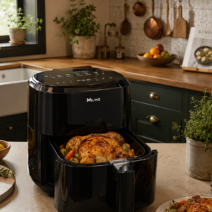 1360W Sıcak Hava Fritözü Dijital 4 Litre Air Fryer Dokunmatik Panel