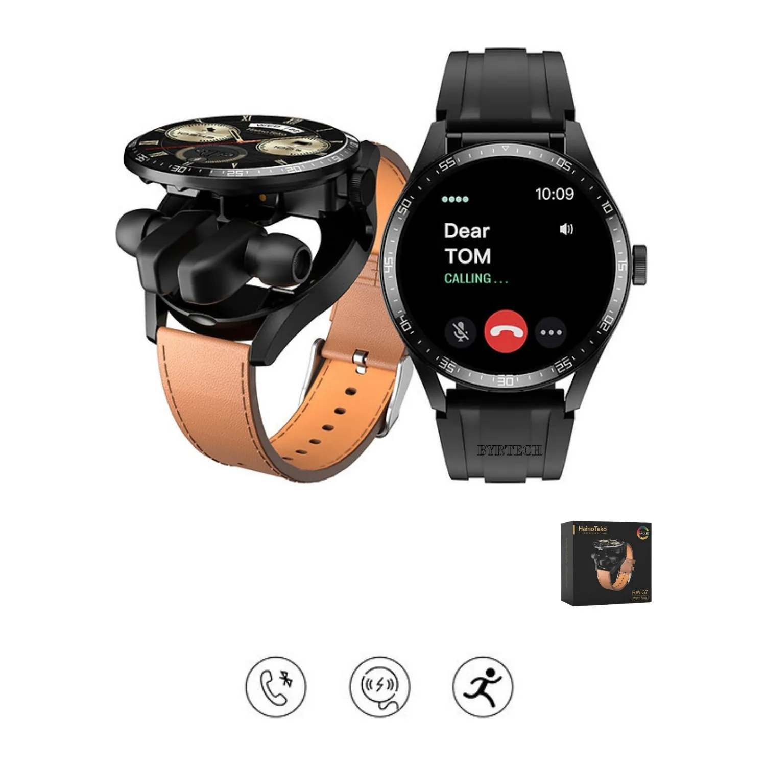 Bluetooth Kulaklıklı GT5 Watch Buds Akıllı Saat