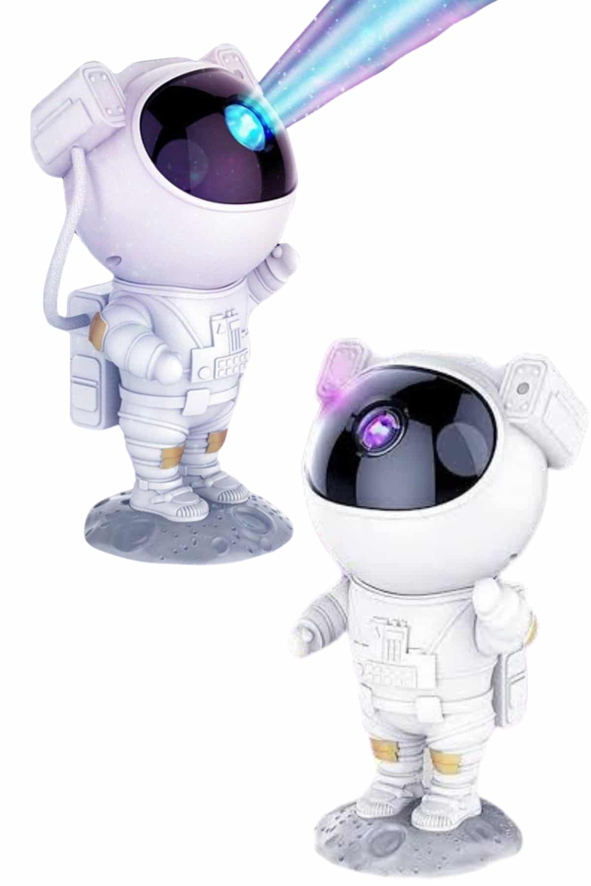 Astronot Şeklinde Bluetooth Hoparlör Gökyüzü Kumandalı Aydınlatma Lamba