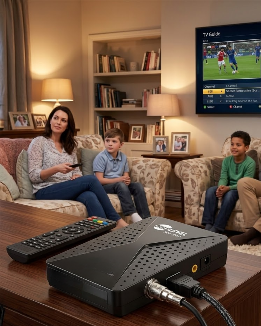 Full HD Uydu Alıcı Cihazı USB WiFi Biss EPG Destekli