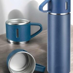 500 ml Kapasiteli Taşınabilir Basınçlı Termos Seti Günlük Kullanım için İdeal