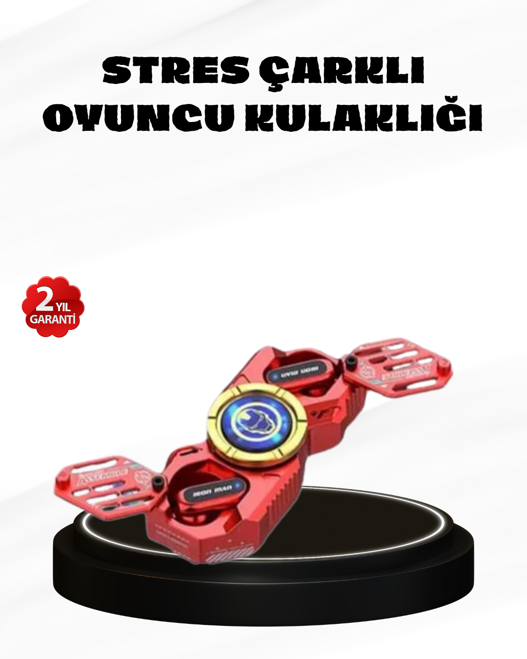Stres Giderici Kulaklık – Şık, Taşınabilir ve Yaratıcı Tasarım