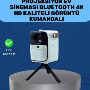 Ultra HD Çözünürlüklü Taşınabilir Projektör – 1920x1080 Piksel Görüntü Kalitesi