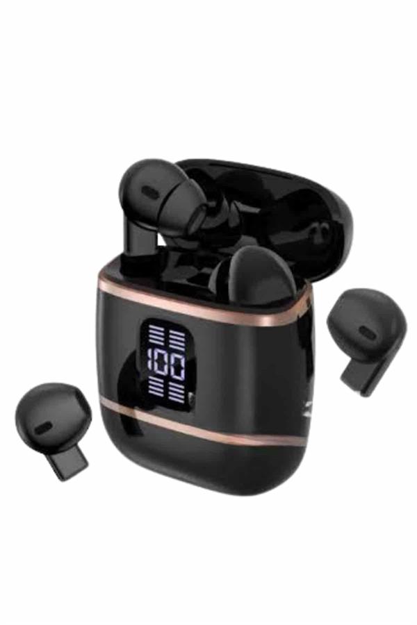 Profesyonel Dijital Göstergeli Düşük Gecikme Bluetooth Kulaklık Çift Kulaklık