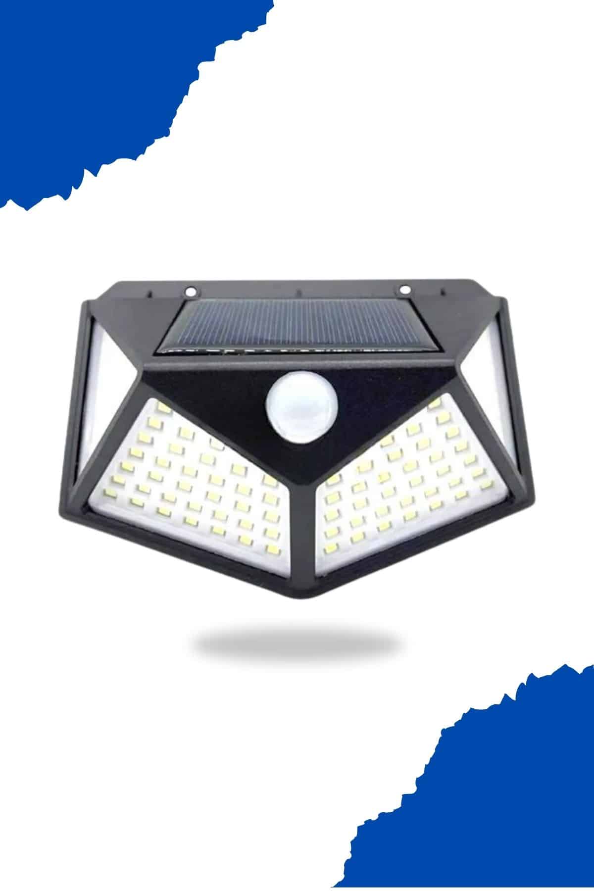 SENSÖRLÜ GÜNEŞ ENERJİLİ DUVAR LAMBASI