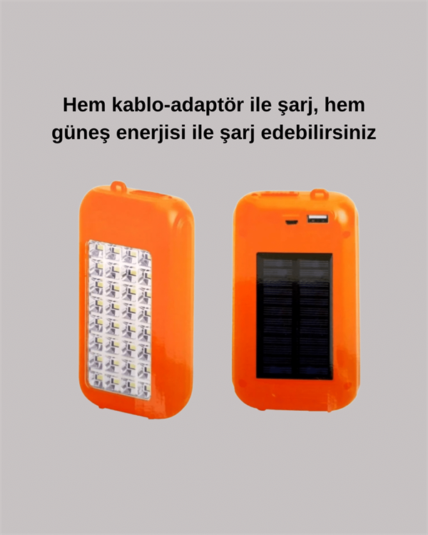 GS-875 GÜNEŞ ENERJİLİ POWERBANK