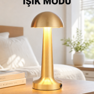 Şarjlı Dimmerli LED Masa Lambası – 4-8 Saat Aydınlatma Yeni Nesil