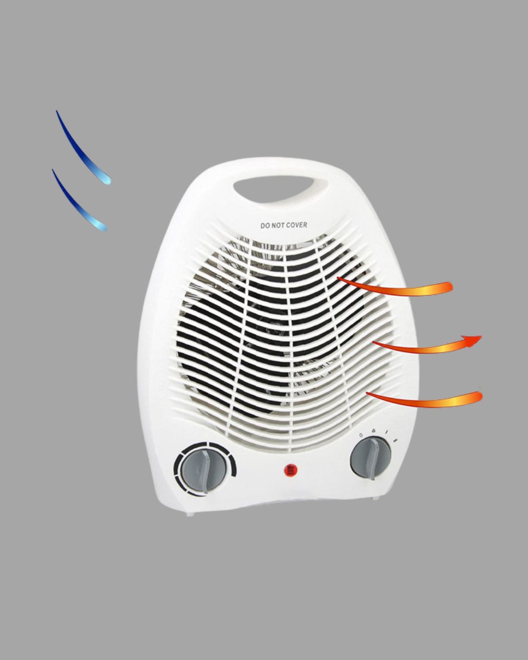 2000W Taşınabilir Elektrikli Fanlı Isıtıcı – Hızlı Isınma, Kompakt Boy