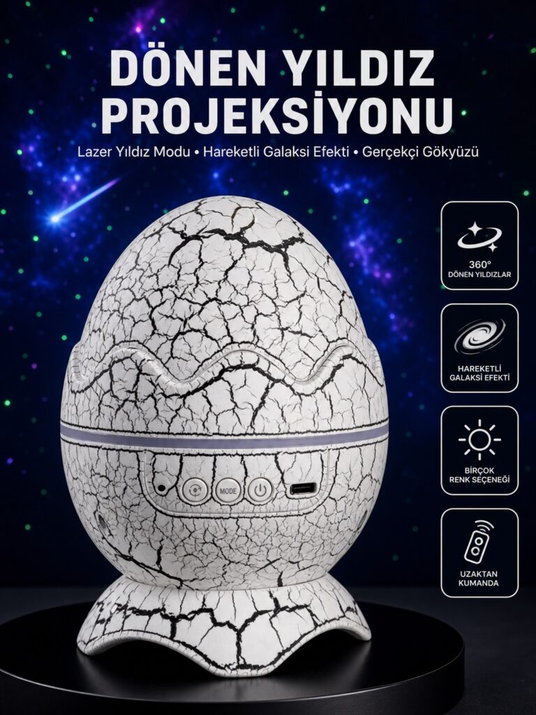 Dinazor Yumurta Gece Lambası