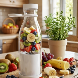 USB Şarjlı Mini Blender Taşınabilir Smoothie Yapıcı 380 ml Pratik Kullanım