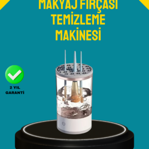 Sonik Teknoloji ile Derinlemesine Makyaj Fırçası Temizleyici