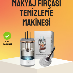 Hijyenik ve Hızlı Makyaj Fırçası Yıkama ve Kurutma Cihazı