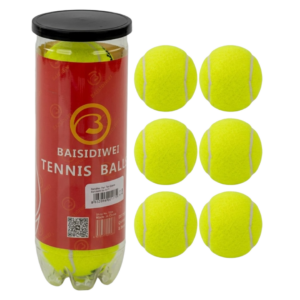 Tenis Topu 6’lı Set Antrenman ve Maç İçin Dayanıklı Toplar