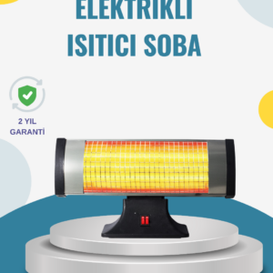 Hızlı Isıtan Kızılötesi Isıtıcı 3 Kademe Ayarlı