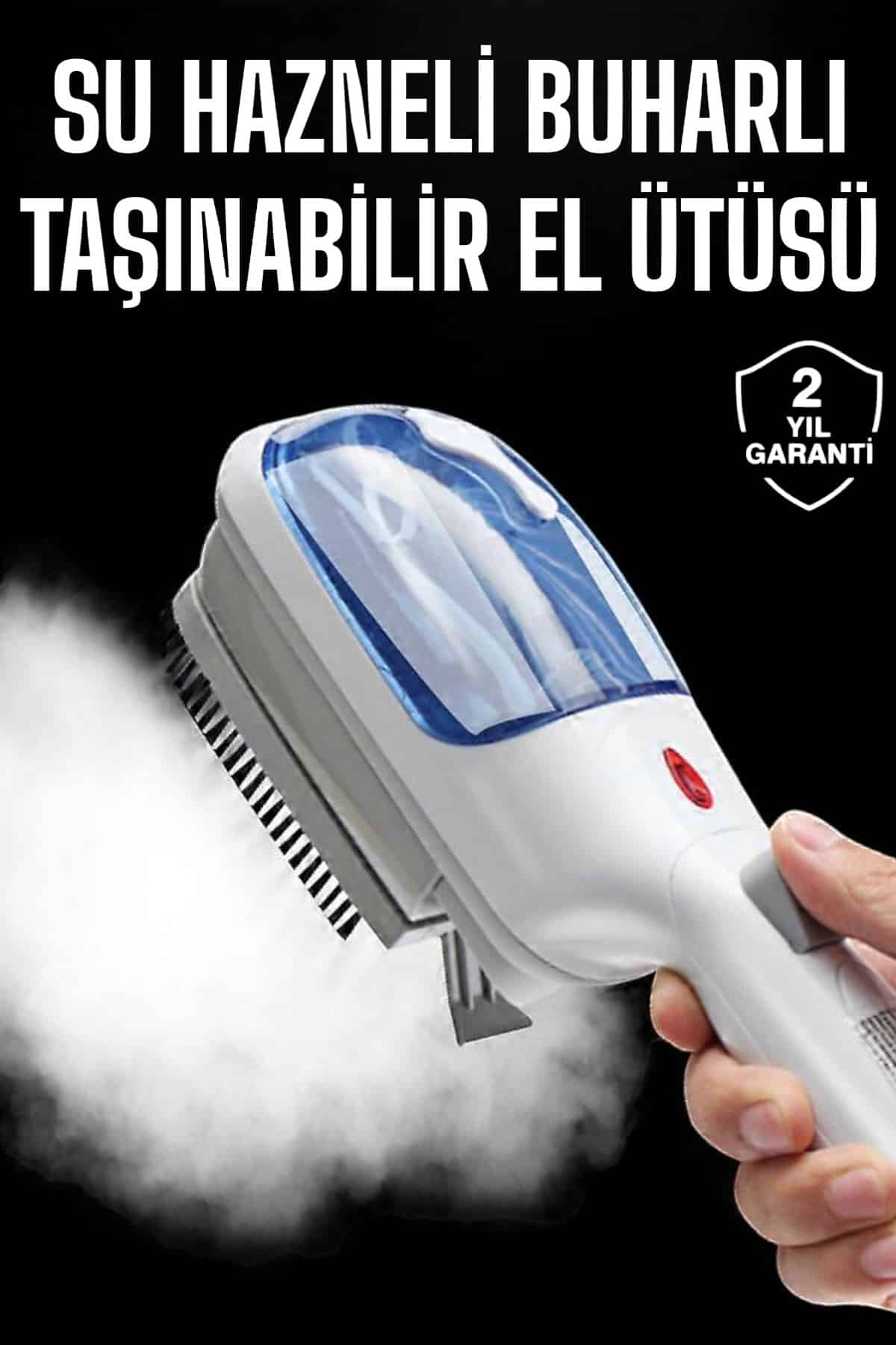 Taşınabilir Buharlı Ütü Düzleştirici Seyahat Ütüsü 1500 W