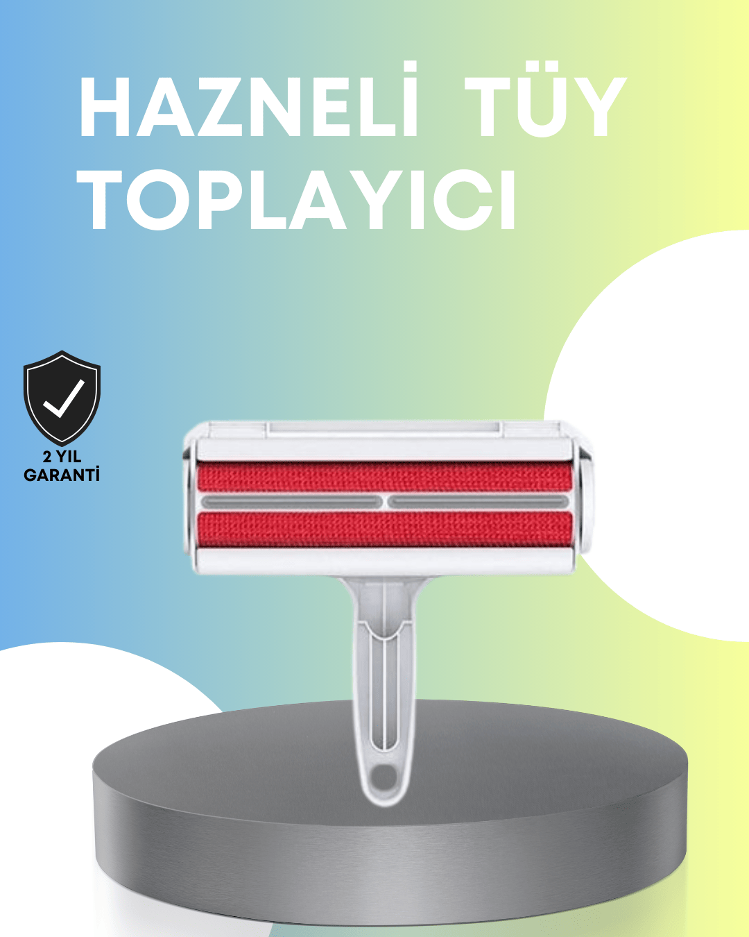 Hazneli Kedi Köpek Tüy Temizleyici – Halı, Koltuk ve Kıyafet