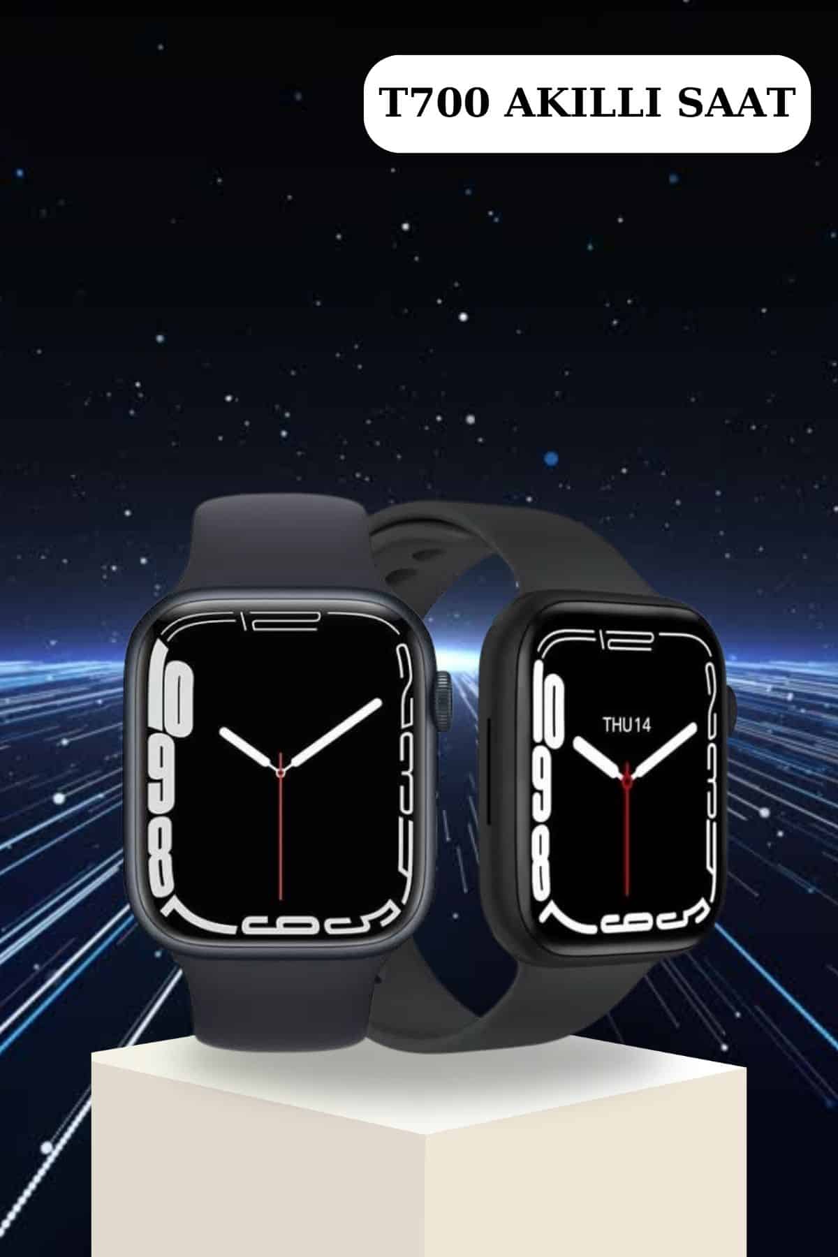 Yeni Nesil Akıllı Saat ve Kablosuz Kulaklık Kampanyası İkili Set Bluetooth Bağlantılı