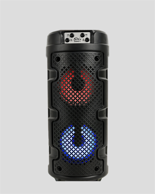 Bluetooth'lu Taşınabilir Kablosuz Hoparlör – Çift Sürücülü Güçlü Ses, USB/SD/AUX Destekli Müzik Sistemi