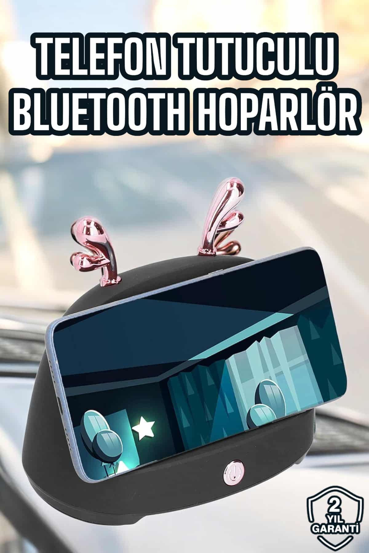 Uzun Pil Ömrü ile Akıllı Hoparlör ve Telefon Tutuculu Bluetooth Hoparlör