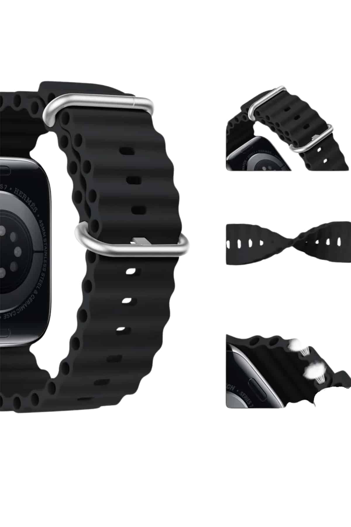 Akıllı Saat Bluetooth Bağlantılı Adımsayar Alarm ve Hatırlatıcı Çağrı Cevaplama